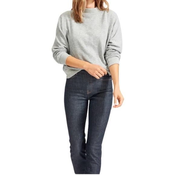 EVERLANE High-Rise Skinny Jean in Dark Wash Size 27 — washed never worn - Picture 1 of 10